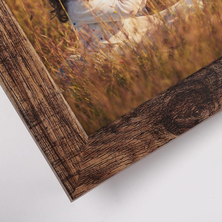 Vasemouh rustikale Bilderrahmen 13x18 CM 7er-Set, Wand und Tischbilderrahmen, geeignet für Schlafzim