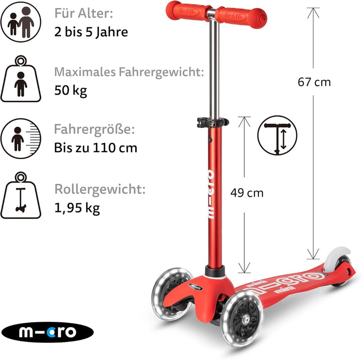 Micro Scooters | Mini Micro Deluxe LED Children&