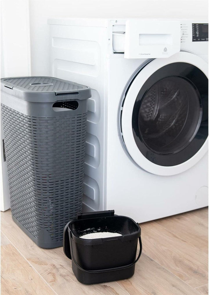 Addis, Komposteimer für Lebensmittelabfälle für die Küche, Plastik, Schwarz, Compost Caddy Compost C