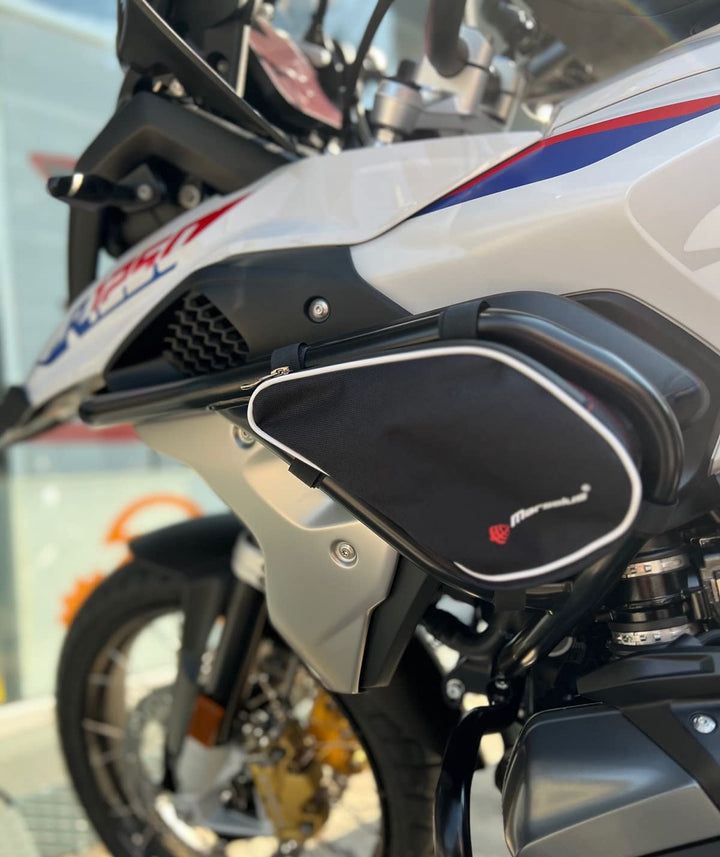 Taschen für Hepco &amp; Becker Sturzbügel kompatibel mit BMW R1250GS 2019-2023