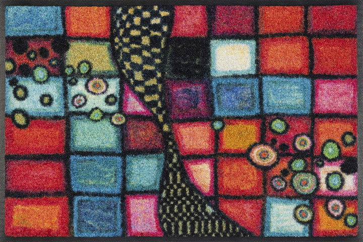 wash+dry Design Fussmatte, Polyamid, Mehrfarbig, 40x60cm, 40x60cm