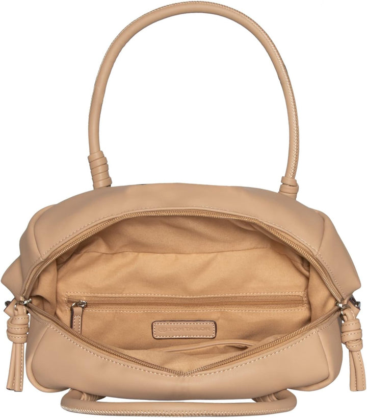 TOM TAILOR bags Olivia Damen Bowling Bag Handtasche Mittelgross Braun