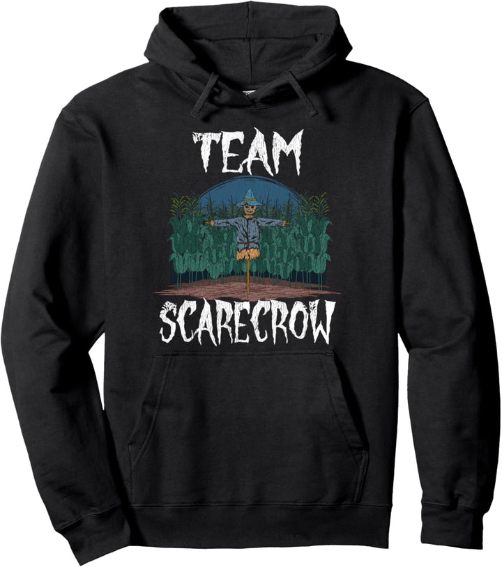 Lustiges Vogelscheuche Halloween Gruppen Kostüm Partnerlook Pullover Hoodie