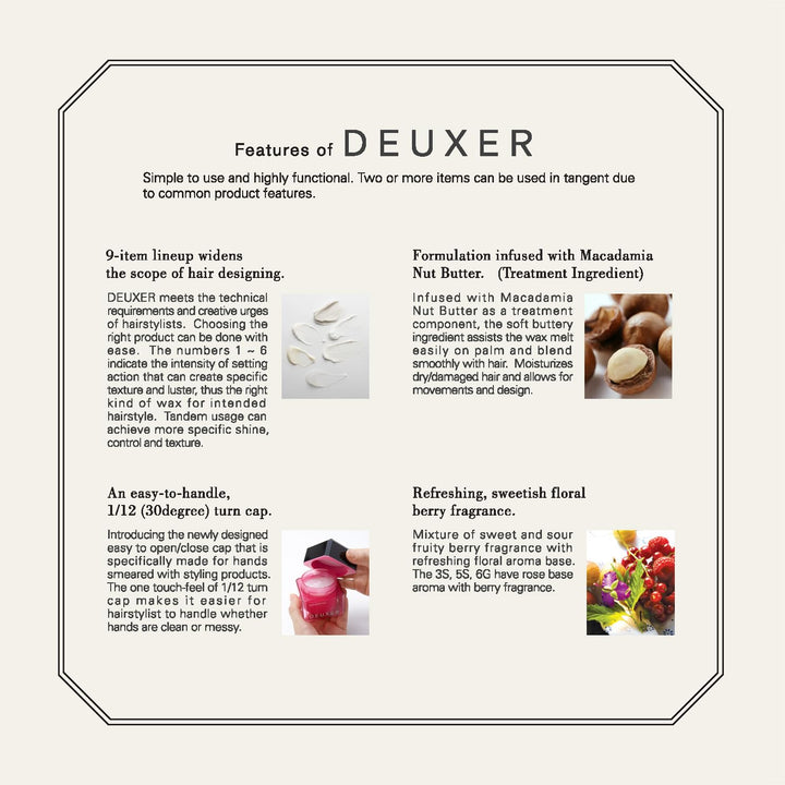 Deuxer Wax5 Hard WAX (japan import)