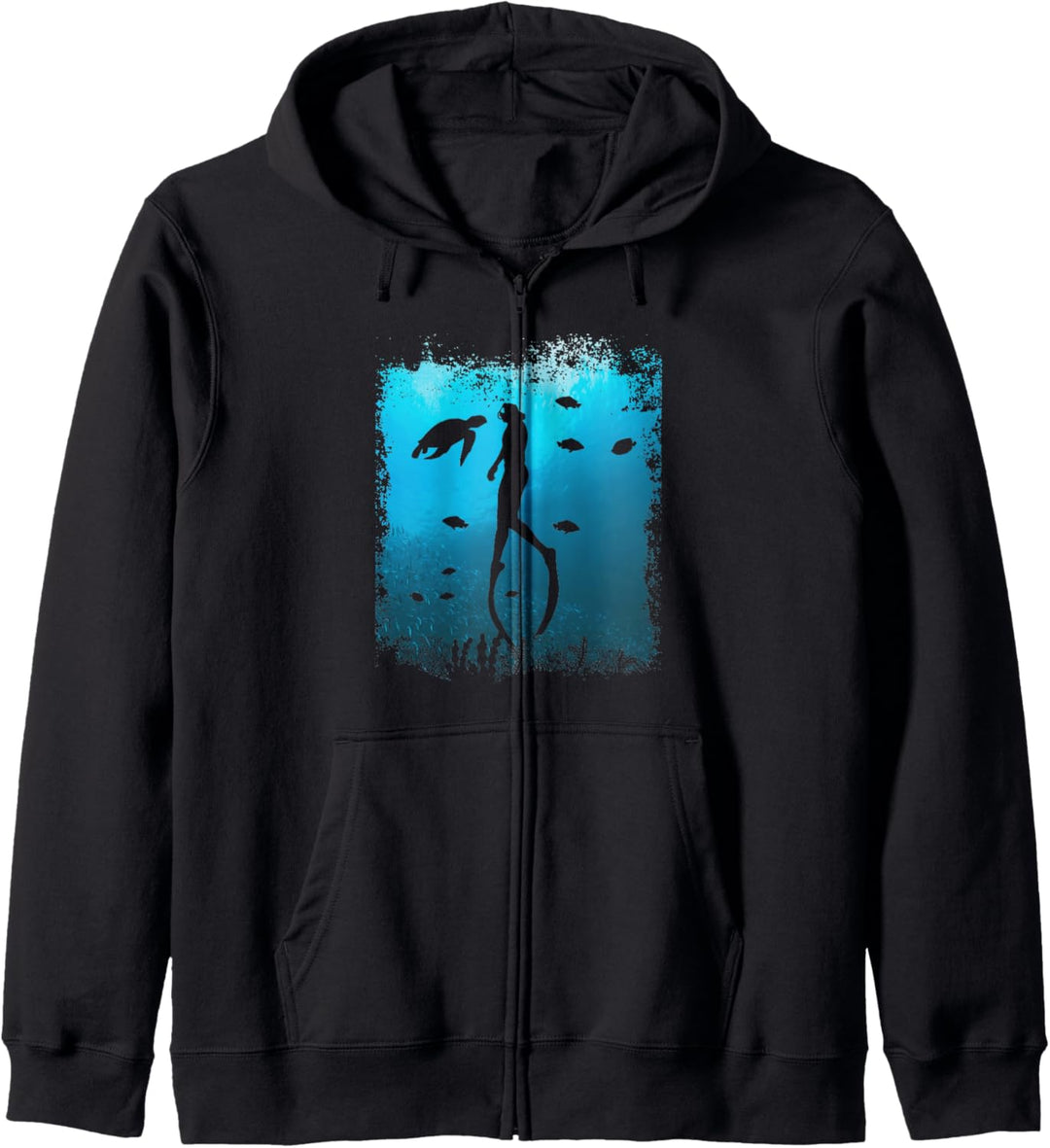 Apnoetauchen Für Einen Schnorchler Taucher Geschenk Kapuzenjacke