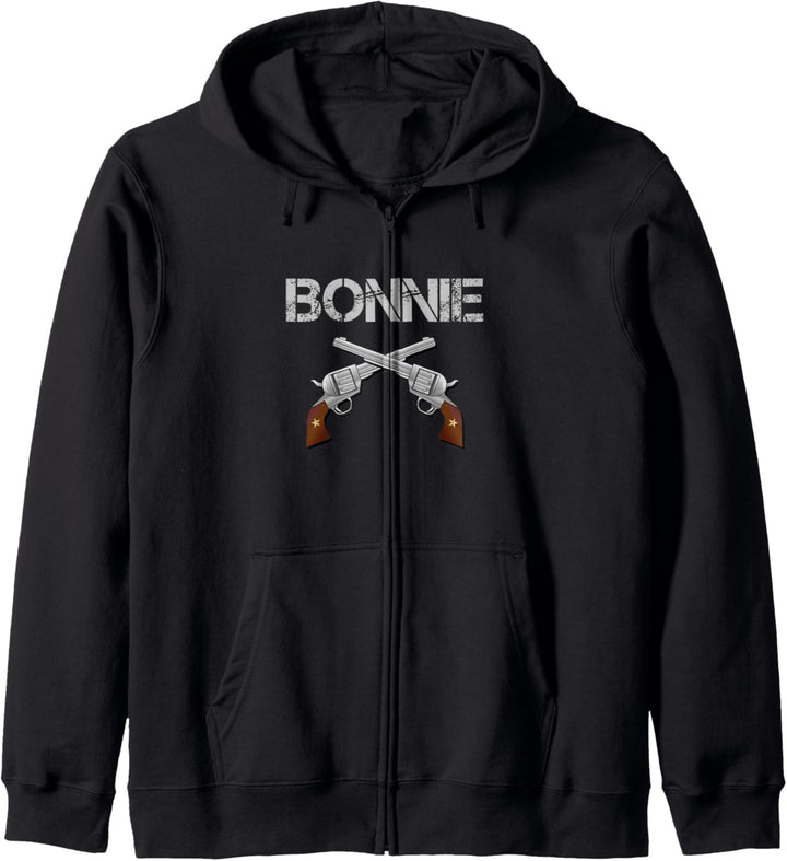 Bonnie &amp; Clyde for Him &amp; Her Matching Couples Kapuzenjacke