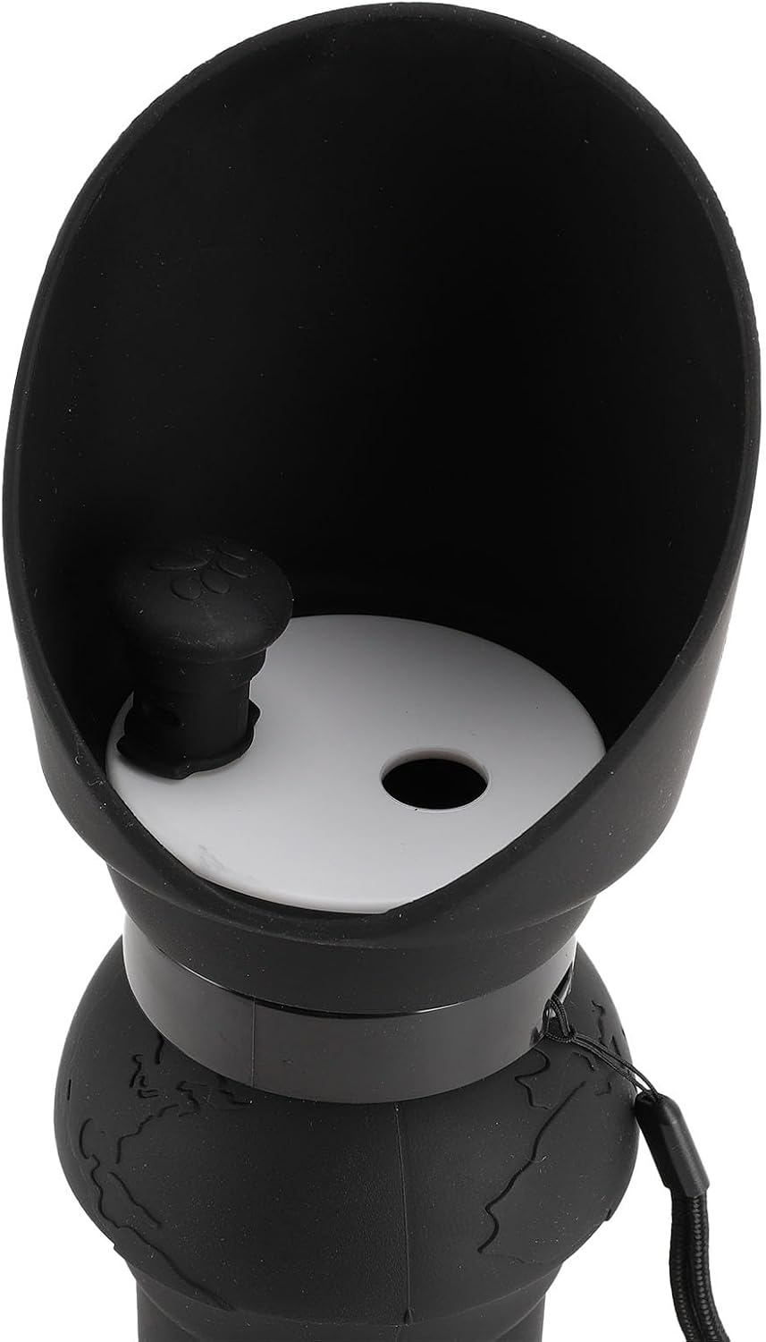 Tragbare Wasserflasche für Hunde, Silikon Faltbare Haustier Wassernapf, Wasserspender für Welpen, Ha