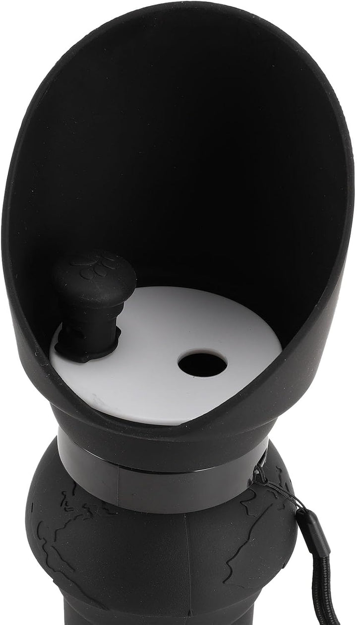 Tragbare Wasserflasche für Hunde, Silikon Faltbare Haustier Wassernapf, Wasserspender für Welpen, Ha