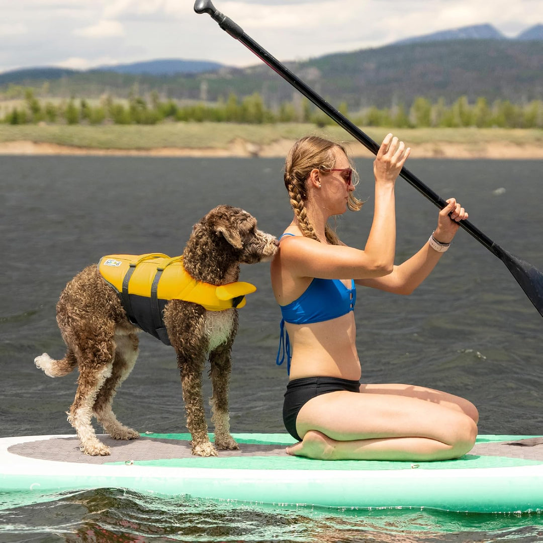 Outward Hound Granby Splash Yellow Hundeschwimmweste, Grösse M gelb Medium, gelb Medium (Chest Girth