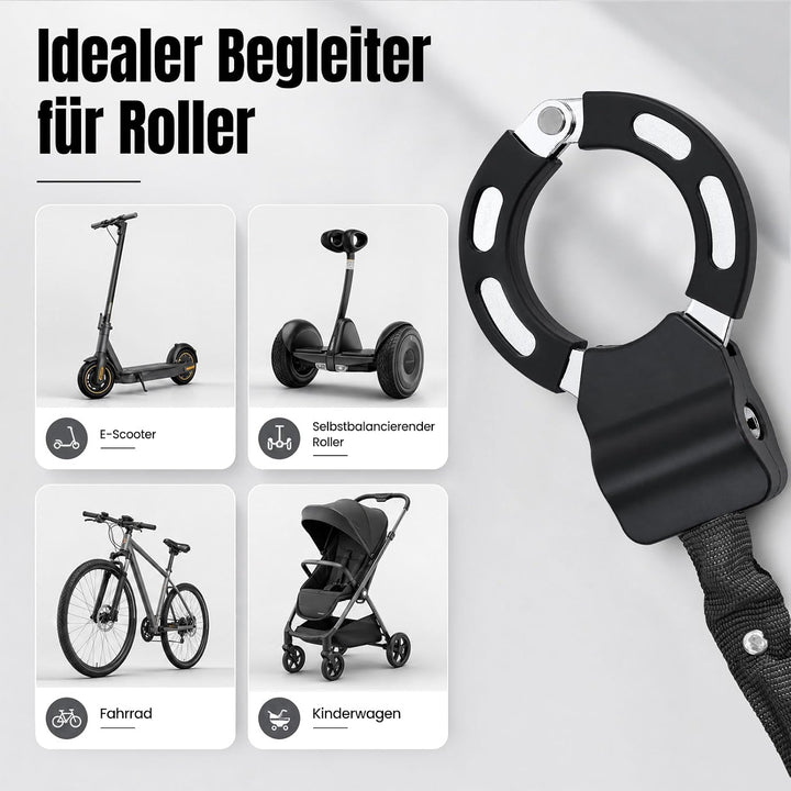 E Scooter Schloss mit Tasche 2L, E Scooter Tasche mit Schloss