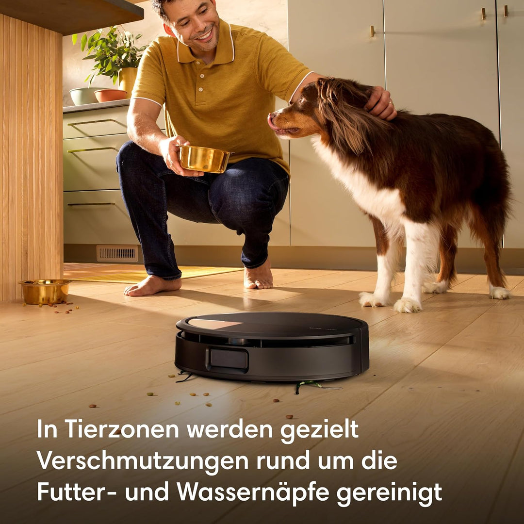 iRobot Roomba Plus 775 Combo Roboter + AutoWash Dock, Schwarz, Schwarz