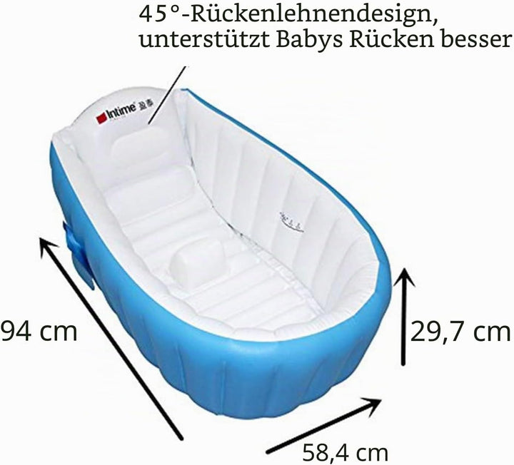 Aufblasbare Baby Badewanne Kinder Schwimmbad Jungen Air Bäder Summer Schwimmbecken, Anti-Rutsch Pool