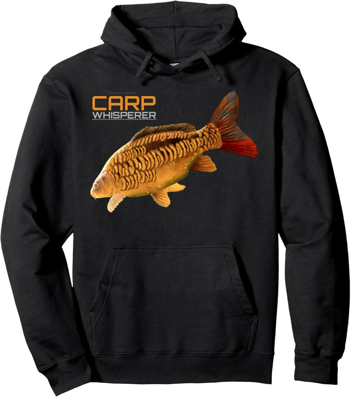 Karpfenflüsterer Karpfenangeln Shirts von Black Fly Pullover Hoodie