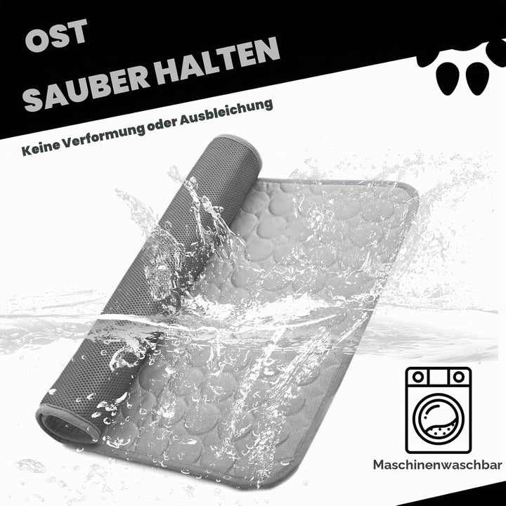 Kühlmatte für Katzen 58x48CM, aus weichem und strapazierfähigem Polyestergewebe, kratzfest &amp; waschba
