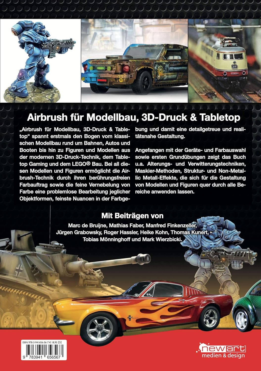 Airbrush für Modellbau, 3D-Druck &amp; Tabletop (Airbrush Step by Step Workbook), Paperback