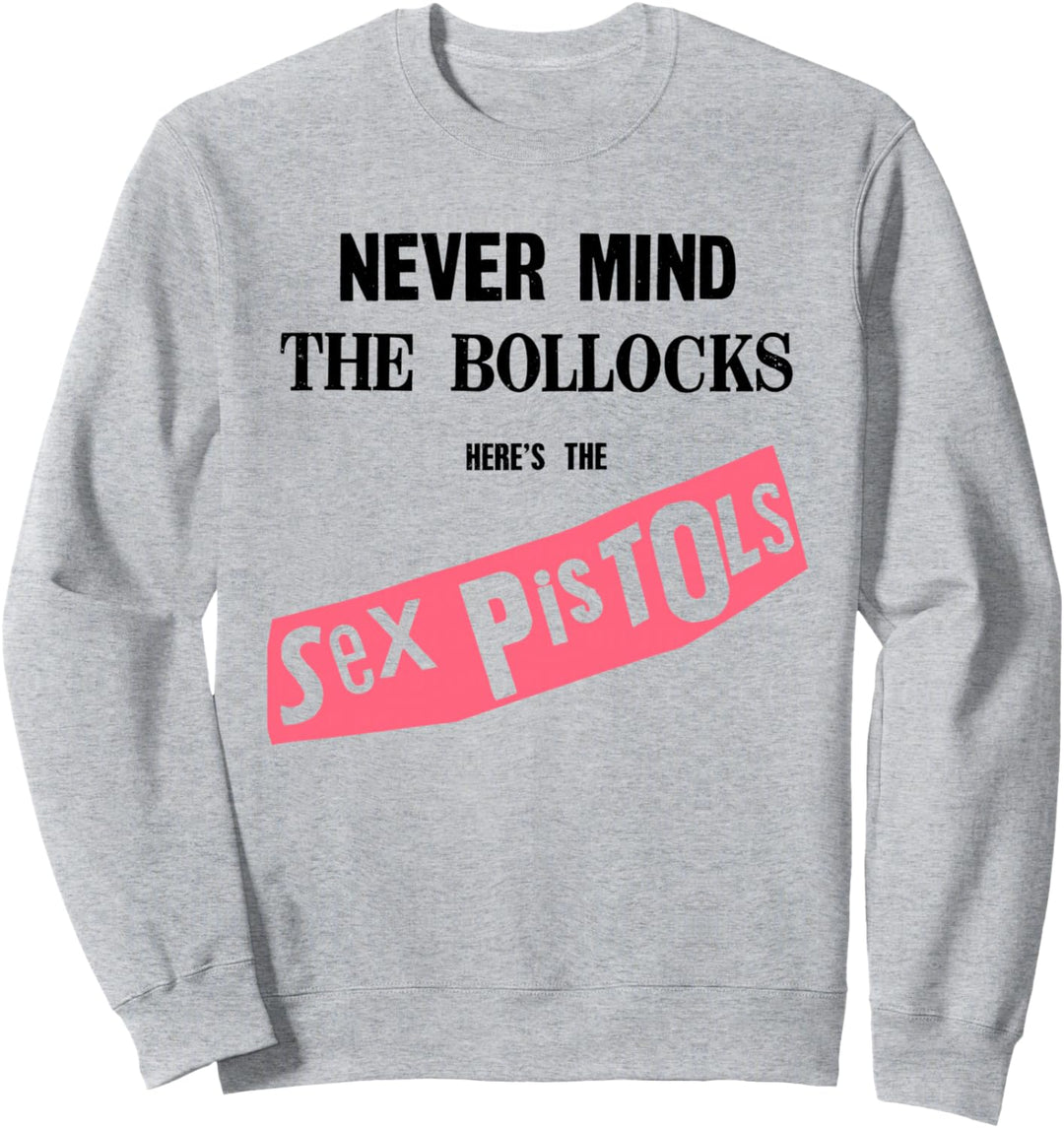 Sex Pistols Never Mind The Bollocks Pink Sweatshirt