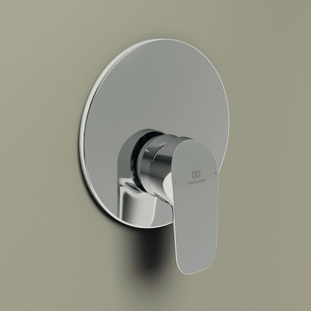 Ideal Standard Ceraflex, Mischbatterie für Badewanne oder Dusche, Einbau, Einweg, Aussenteile, verch