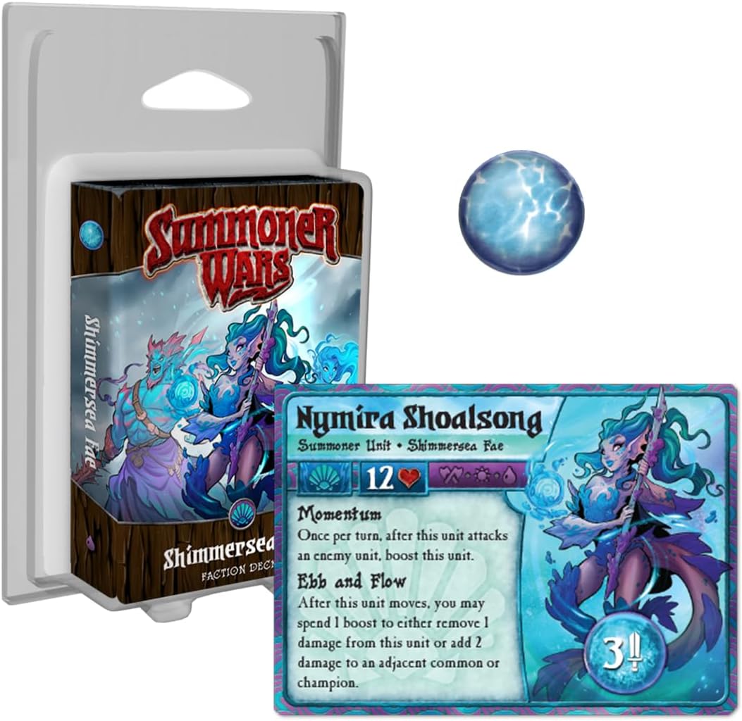 Plaid Hat Games | Summoner Wars Shimmersea FAE Faction Deck | Kaartspel | Uitbreiding | Vanaf 9 Jaar