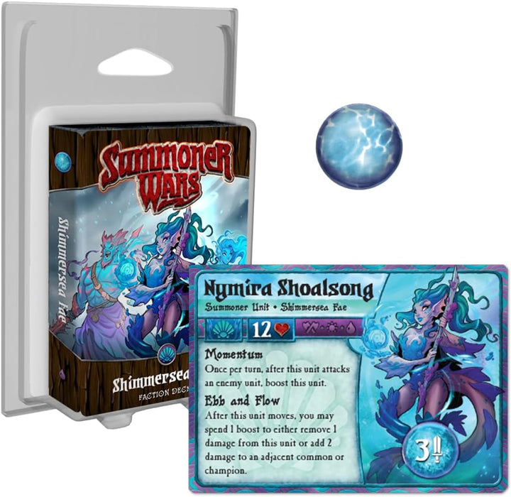 Plaid Hat Games | Summoner Wars Shimmersea FAE Faction Deck | Kaartspel | Uitbreiding | Vanaf 9 Jaar