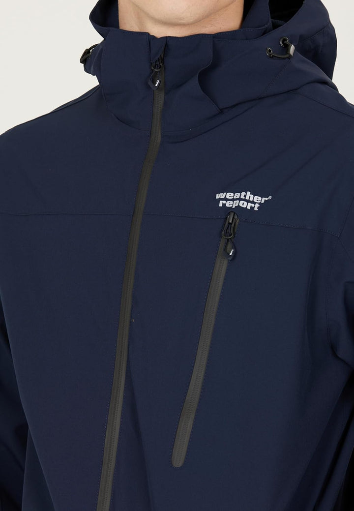 WEATHER REPORT Herren Delton Regenjacke XXL 2048A Navy Blazer, XXL 2048A Navy Blazer