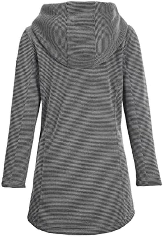G.I.G.A. DX Damen Gw 54 Wmn Kntflc Prk Casual Strickfleeceparka/Fleecejacke mit Kapuze 36 gebrochene