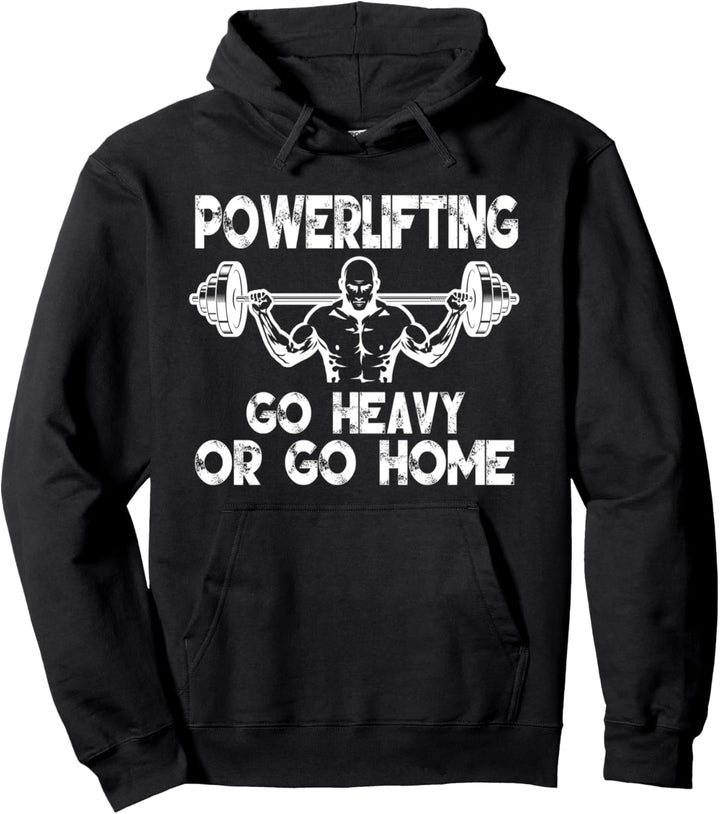 Kraftdreikampf Powerlifting Gewichtheben Gym - Powerlifter Pullover Hoodie
