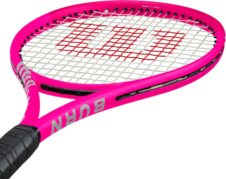 Wilson Burn V6 105 S Pink Tennisschläger Griff 1 - 4 1/8, Griff 1 - 4 1/8