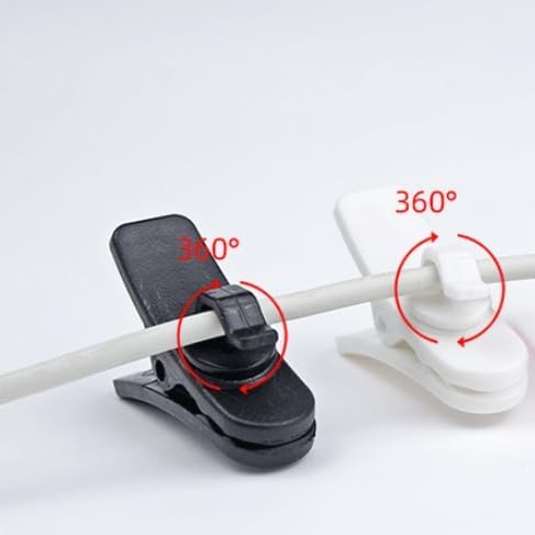 Lavalier-Mikrofon-Kabel-Clips, Ersatz-Lavalier-Ansteckmikrofon-Clip, Kragenklemme für tragbares Mikr
