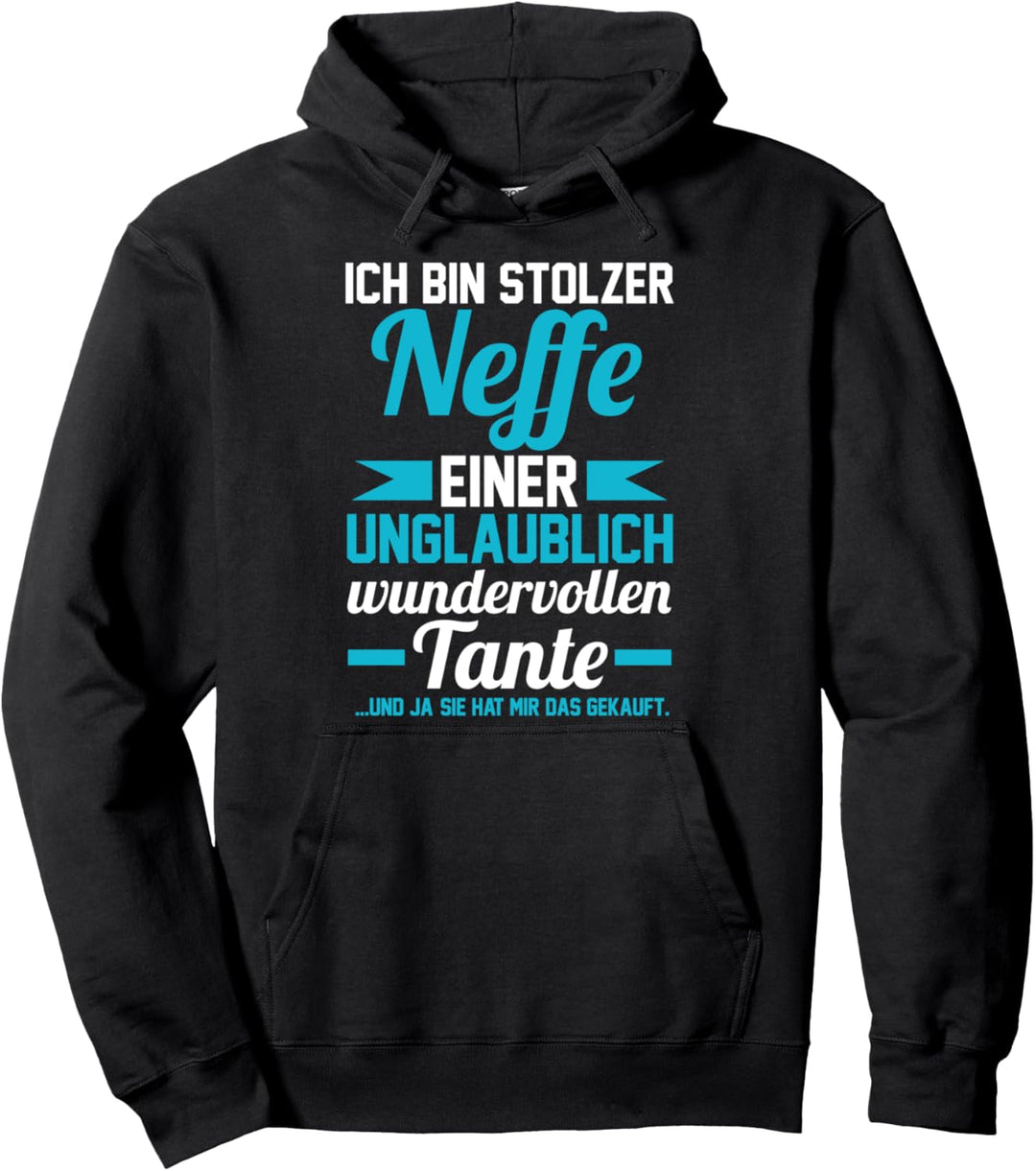 Tante und Neffe Pullover Hoodie