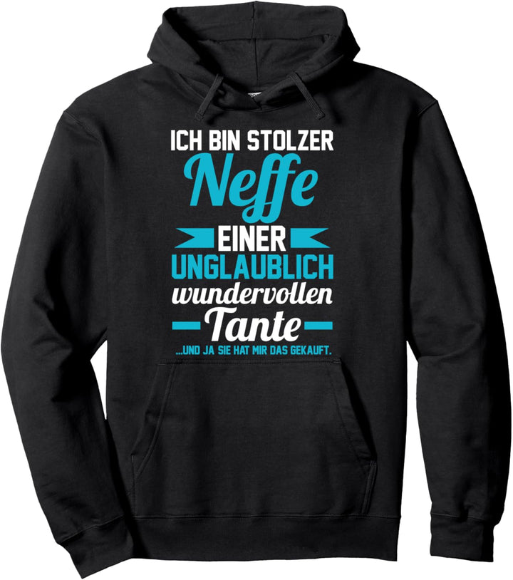 Tante und Neffe Pullover Hoodie