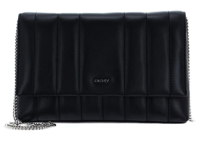 DKNY Clutch Handtasche 25 cm Schwarz/Silber Einheitsgrösse, Schwarz/Silber Einheitsgrösse