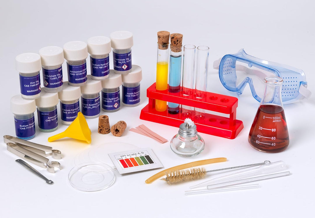 John Adams , Chemistry Set: Safe, Educational Fun, Supports The National Curriculum, Science and STE