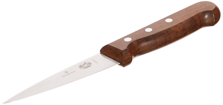 Victorinox Rosewood Stechmesser, mit Holzgriff, Gerade Klinge, rostfrei, edelstahl, spülmaschinengee