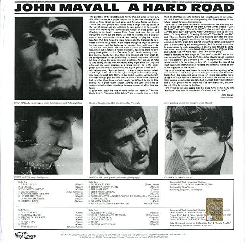 A Hard Road, Vinyl