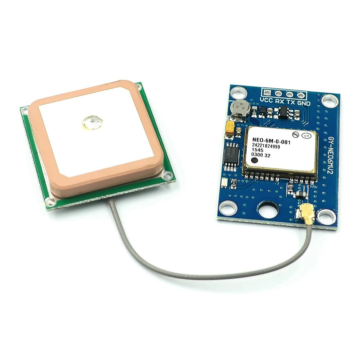 ElectroWorldFR GPS Modul NEO-6M mit EEPROM Keramik Antenne APM 2.5 NEO-6M