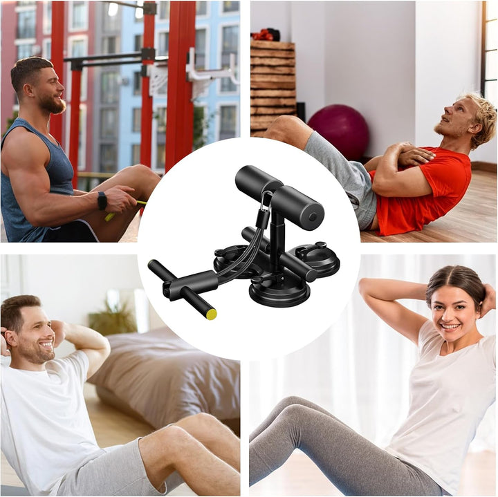 ABS -Übungsausrüstung, Sit -Maschine,Einstellbare Höhe AB Workouts -Gerät - Setzen Sie sich Fussbode