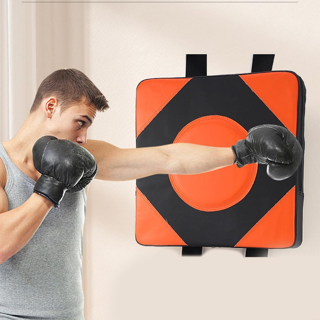 Wand-Boxsack - Wall Target Boxsack aus PU-Leder,Höhenverstellbares Fitnessgerät für Komfortables Tra