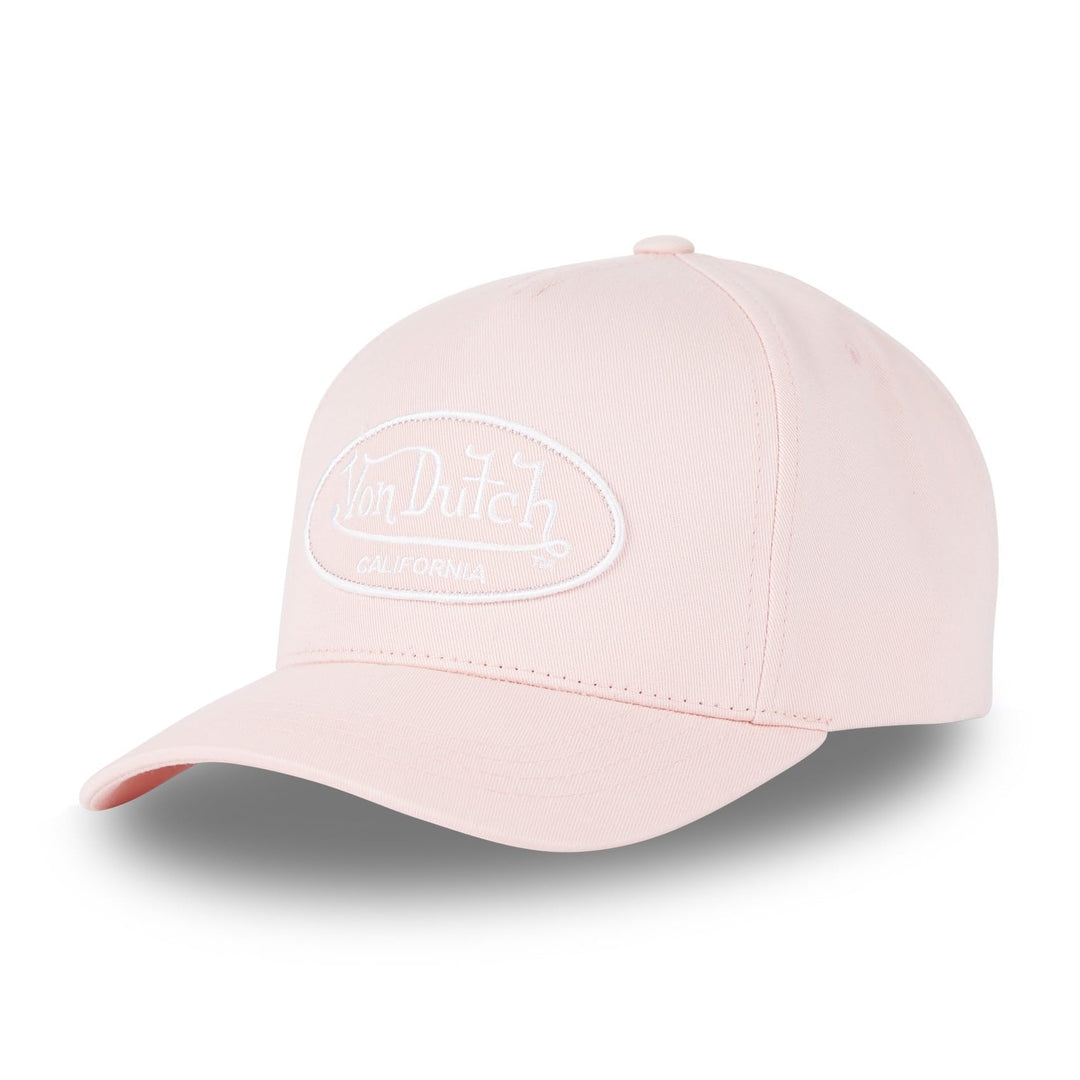 Cap Herren Luftiges Netzgewebe, Tracker Kappe Herren, Perfekter Halt, Atmungsaktiv, Rosa/Weiss, Einh