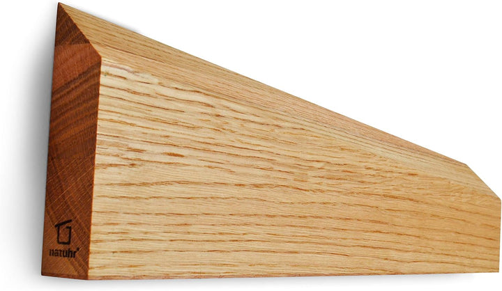Wand Design Holz Messerhalter Messerblock - Pete - Eiche Magnetleiste Schlüsselbrett