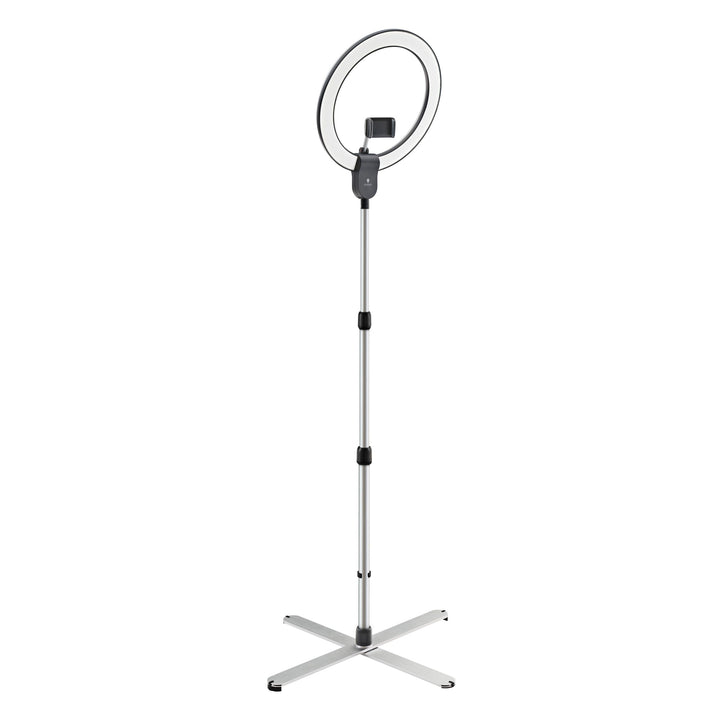 Aura Ringlampe – Ringlicht mit Ständer und Telefonhalterung – LED-Ringlicht für Influencer, Videokon