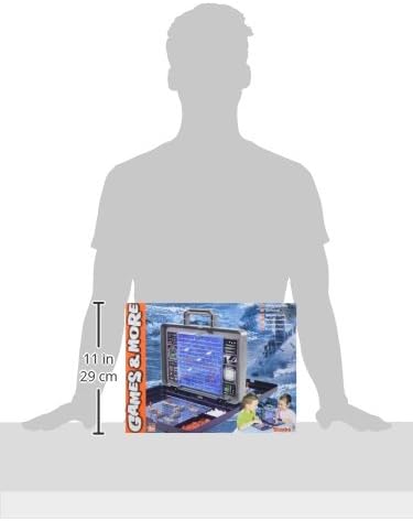 Noris 106100335 Games &amp; More Schiffe versenken, Schiffe versenken