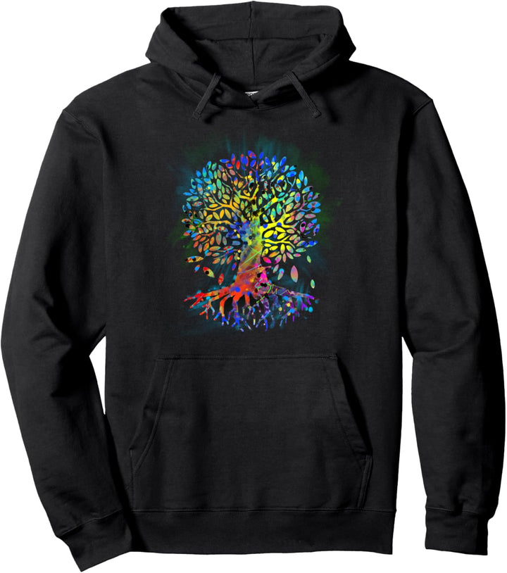 Baum des Lebens Geschenk Meditation Der Baum des Lebens Pullover Hoodie