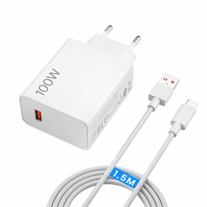 100W USB C Ladegerät für Redmi Note 15 Pro+ 5G, Poco X8 Pro,Xiaomi 17 Serie