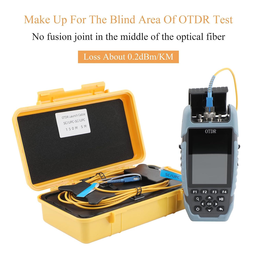 300M Glasfaser-OTDR-Startkabelbox LC/APC-LC/APC FTTH-Testwerkzeug 9/125 LC/APC-LC/APC | 300M, LC/APC
