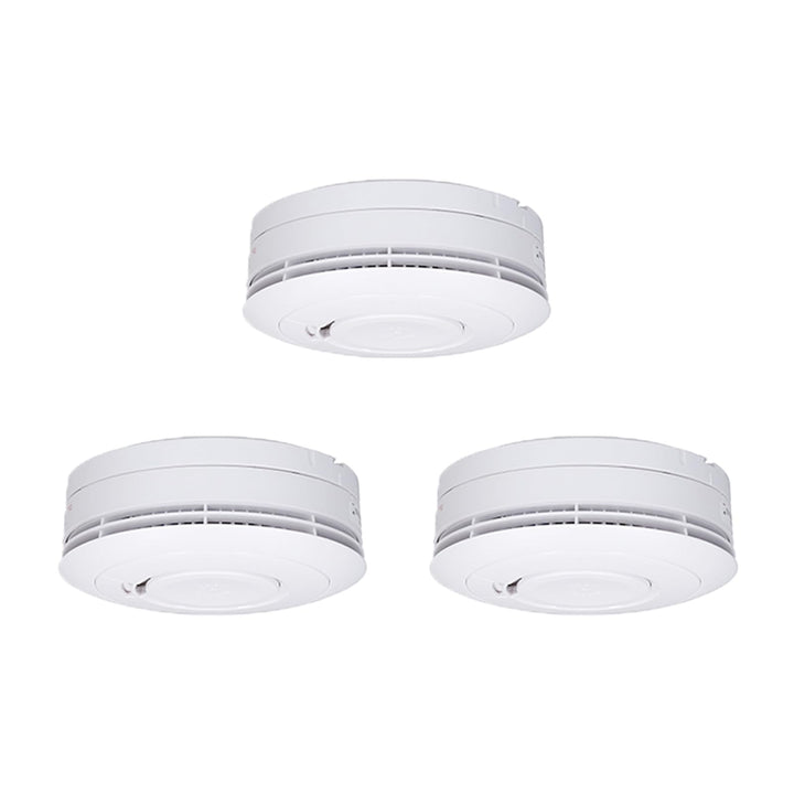 3 Stück Busch-Jaeger 6833/01-84 Rauchalarm ProfessionalLINE Studioweiss, 3