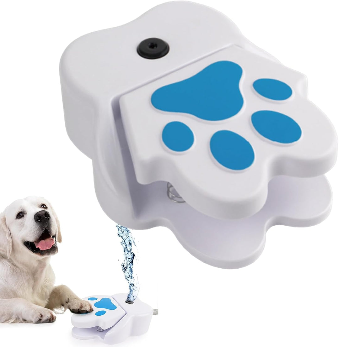 Wasserfontäne mit Pedal, Wasserspielzeug Hund, Hunde Trinkbrunnen, Pfotenaktivierter Trinkspender fü