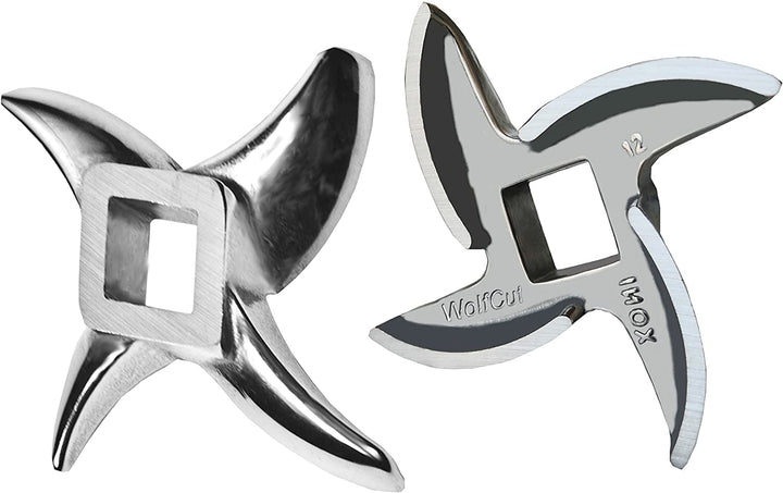 Wolfcut INOX Sichelmesser kompatibel mit Fleischwolf Hendi Kitchenline 12