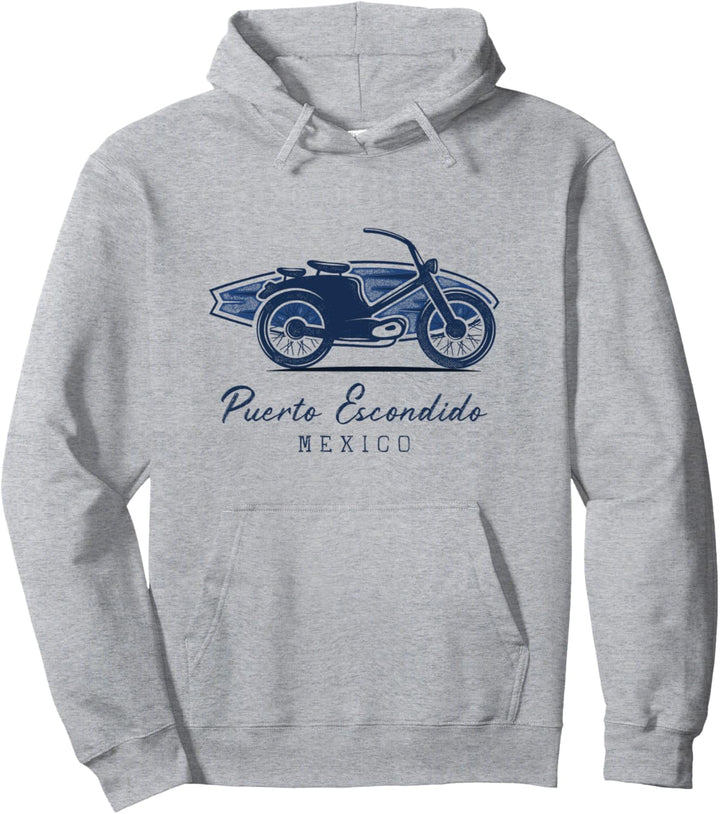 Surfer Surf Spots - Puerto Escondido, Mexiko Pullover Hoodie