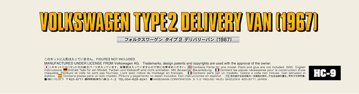 Hasegawa HAS 21209 - Volkswagen Type 2 Delivery Van 1967