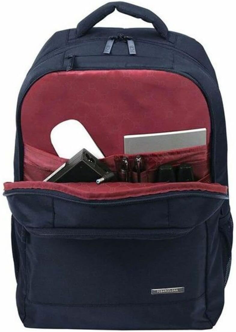 Premium Rucksack F.C. Barcelona Blue Premium - Offiziell - Multi-Taschen